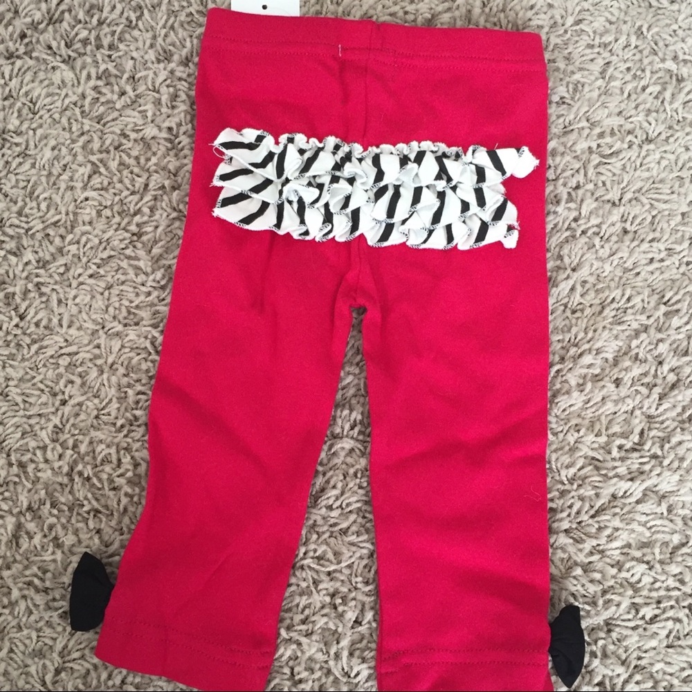 NWT HEARTSTRINGS Baby Legging Ruffle Pants